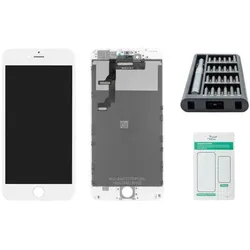 Kaputt.de iPhone 6 Plus Display weiss - Premium-Set (Display, Apple iPhone 6 Plus), Mobilgerät Ersatzteile, Weiss