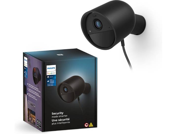 Philips Hue Secure camera - bedrade beveiligingscamera - zwart