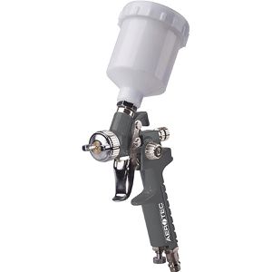 Aerotec Lackierpistole Mini 25810000, HVLP, 0,5 / 0,8mm Düse, max. 3 bar, Fließbecher 125ml