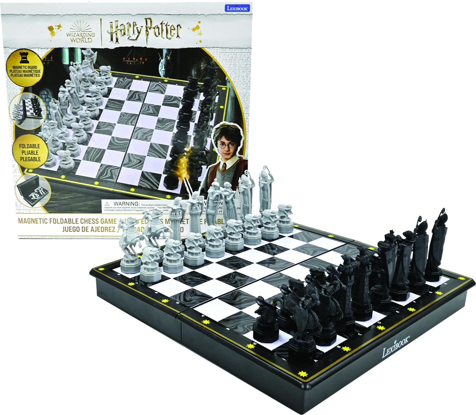 Lexibook Magnetisch opvouwbaar schaakspel Harry Potter