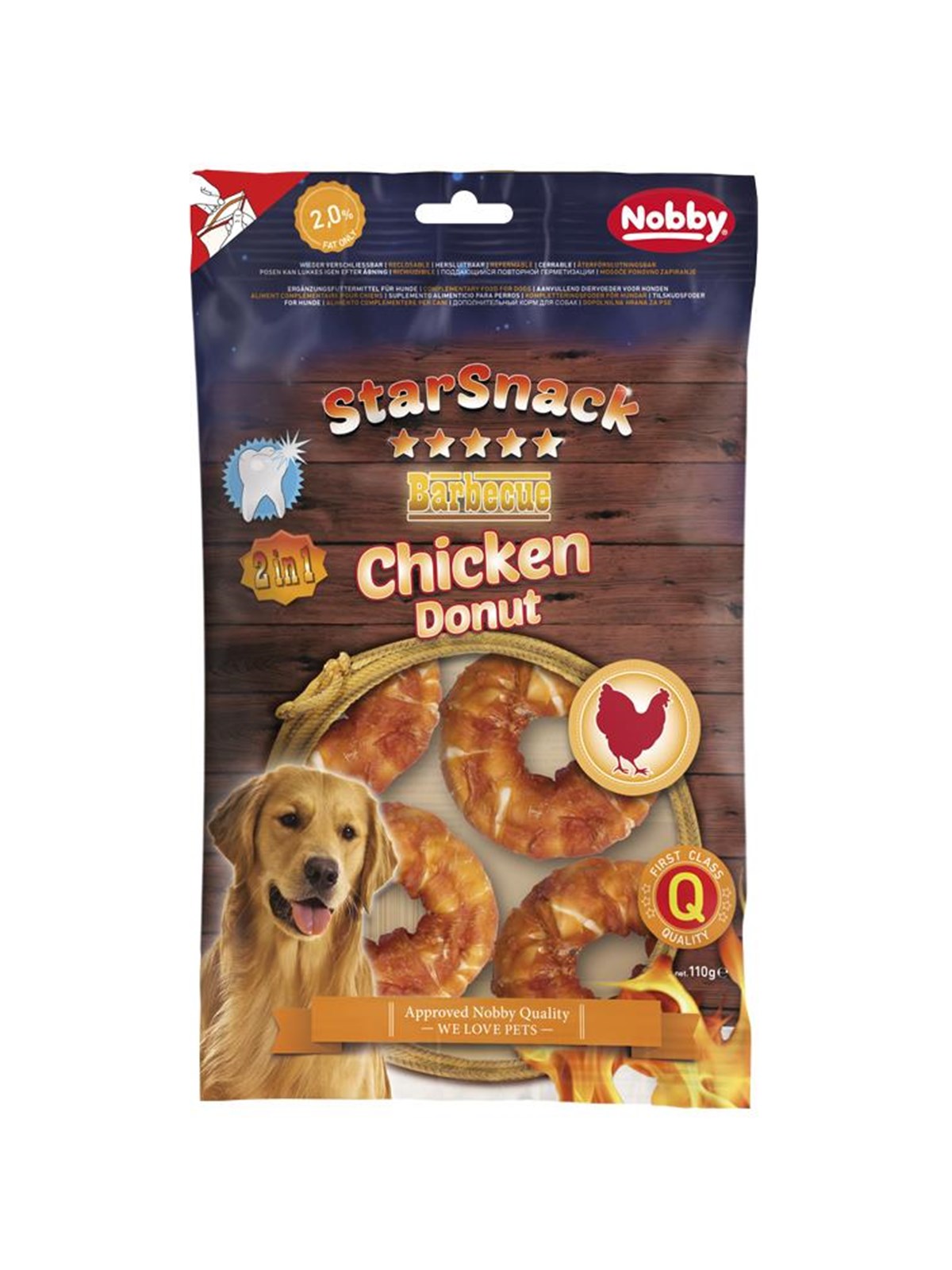StarSnack BBQ Chicken Donut 110 g