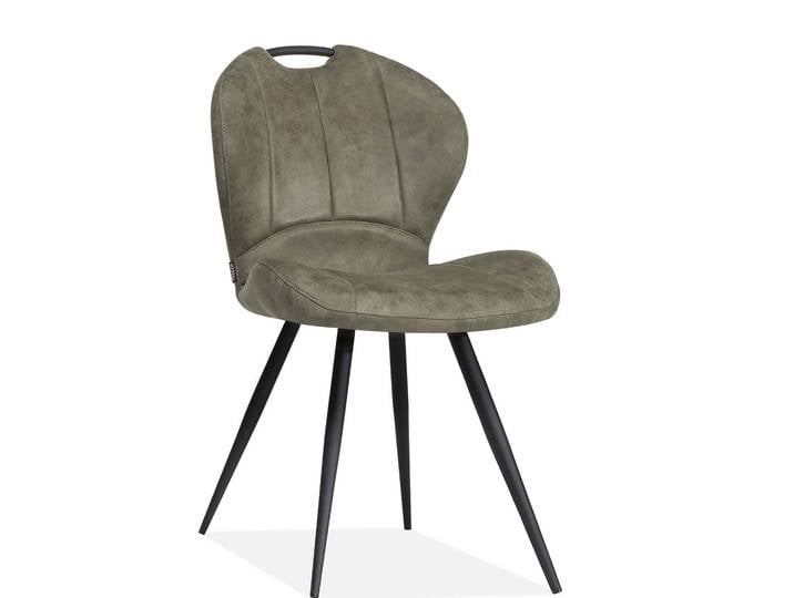 2er Set Maxfurn Miracle Dining Stuhl Metall/Softyl-Mikrofaser
