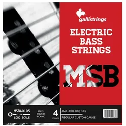 No Name Galli MSB40105 - struny do gitary basowej (4x, Gitarre), Saiten