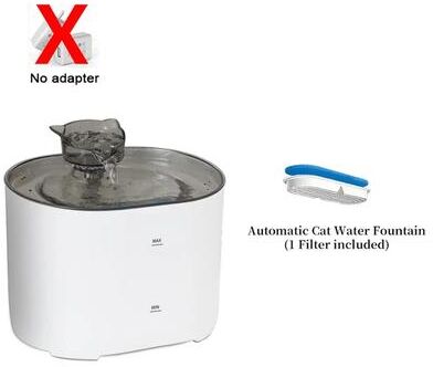 Uplift Essentials 2.2L Auto Recirculating Pet Hydration Fountain white