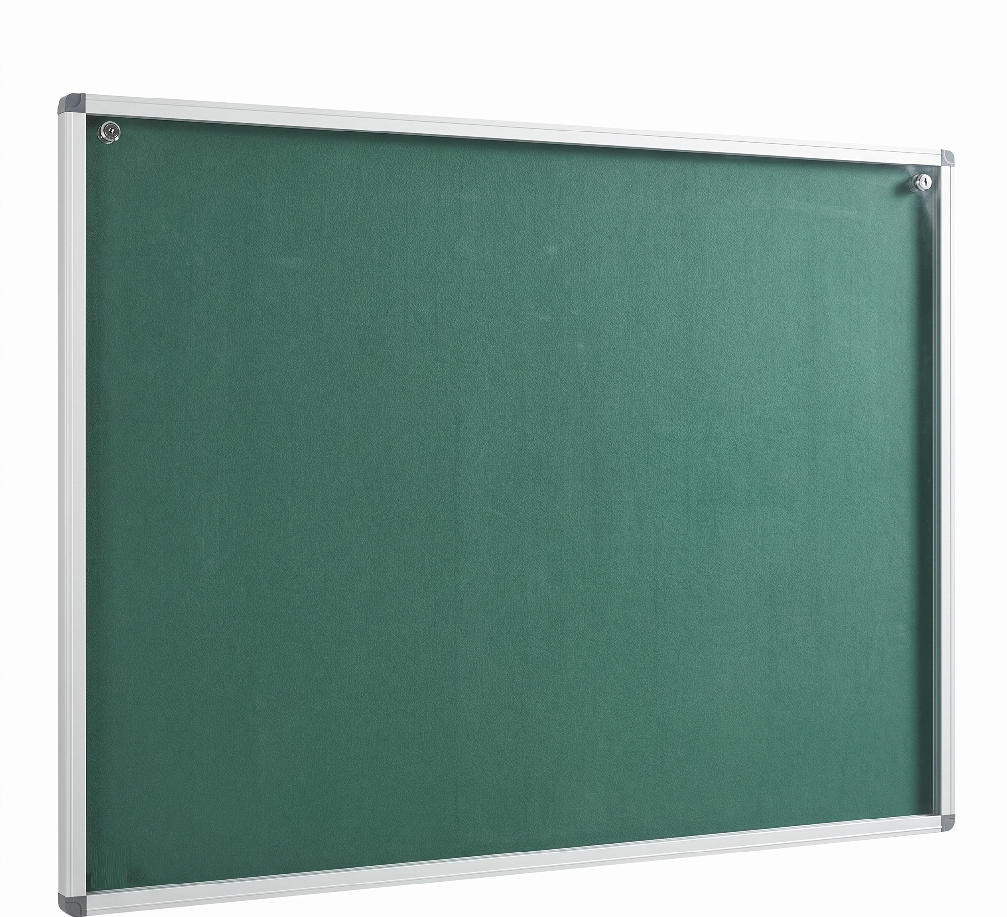B2B Partner Interne Magnetvitrine, grün, ein Türflügel, 900 x 1200 mm