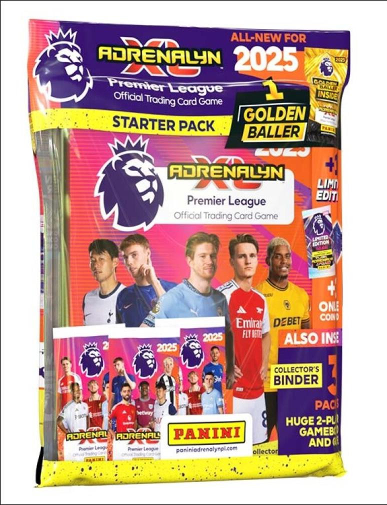 Topps Europe Limited Startpakket Premier League 2024/2025 Adrenalyn Panini