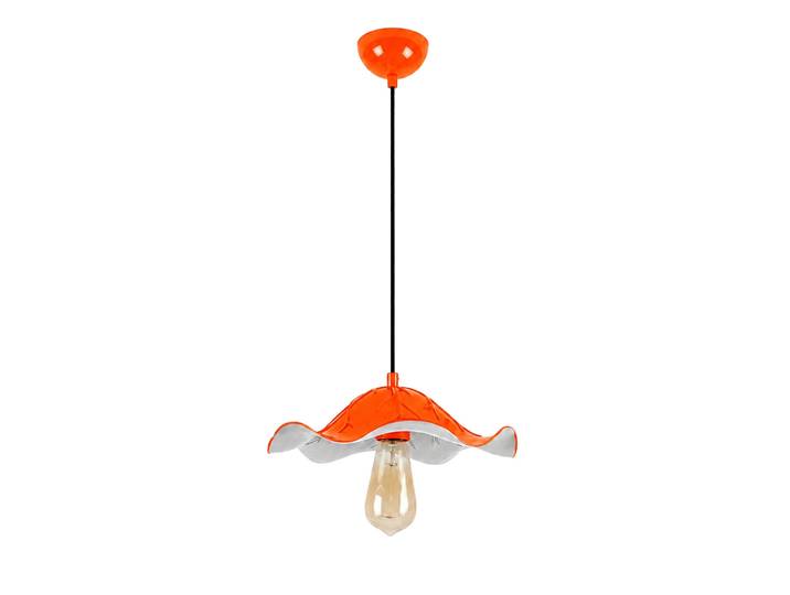 Lampe suspendue en métal Liana - 29 x 29 cm - Orange