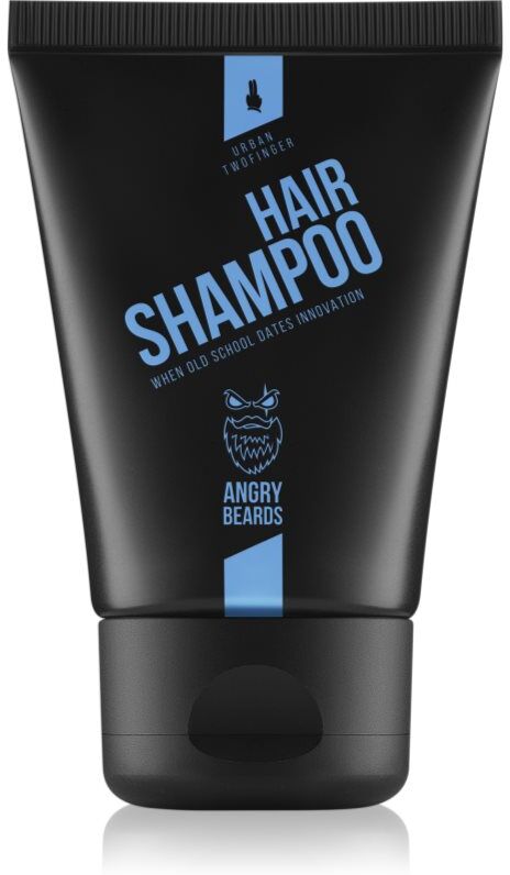 Angry Beards Urban Twofinger Shampoo shampoing rafraîchissant cheveux et barbe 50 ml