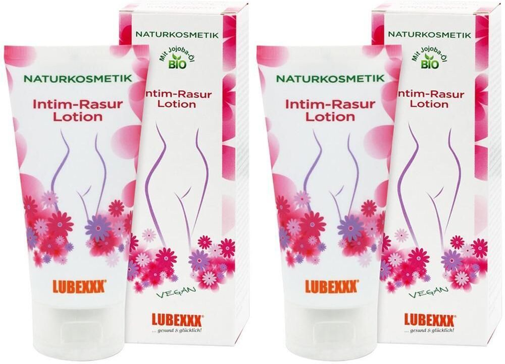 Lubexxx Intim Rasur Lotion pflegt nach Intimrasur 2x 2x50 ml