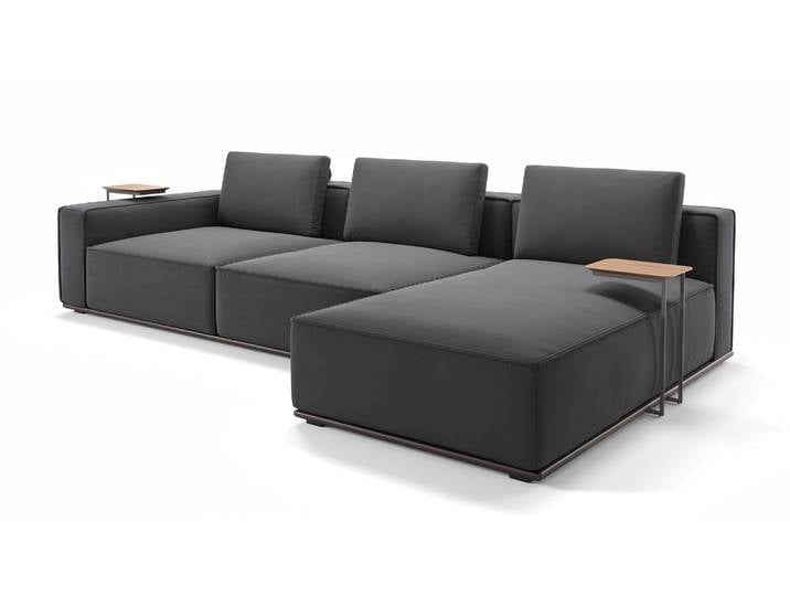 Stoff Ecksofa SELVA Wohnlandschaft Designsofa Eckcouch