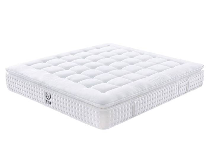 Matelas hybride 160 x 200 cm mousse mémoire ressorts épaisseur 31 cm
