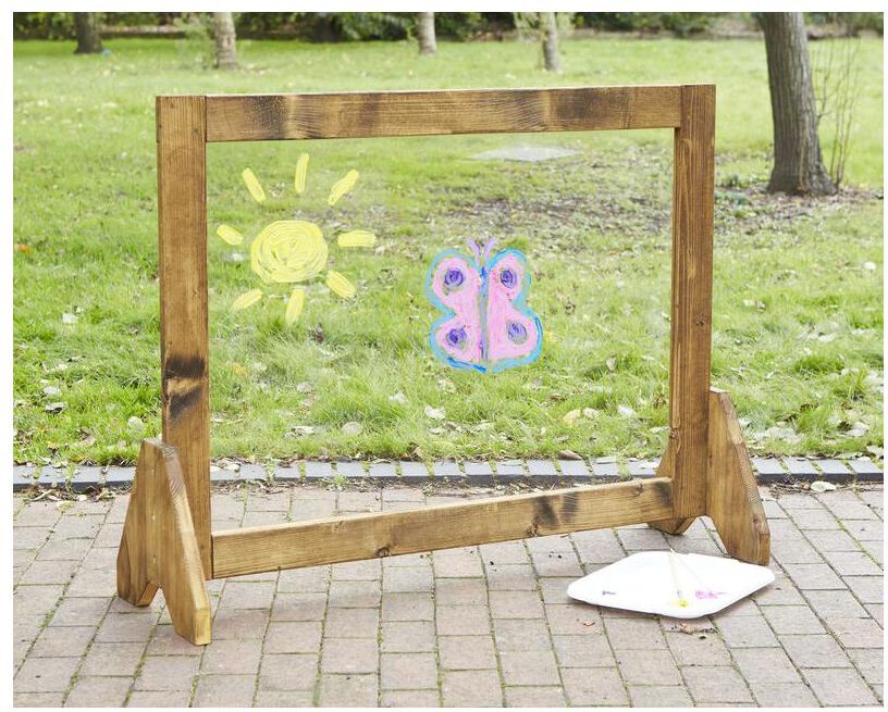 NO BRAND Golvstaffli med plexiglas