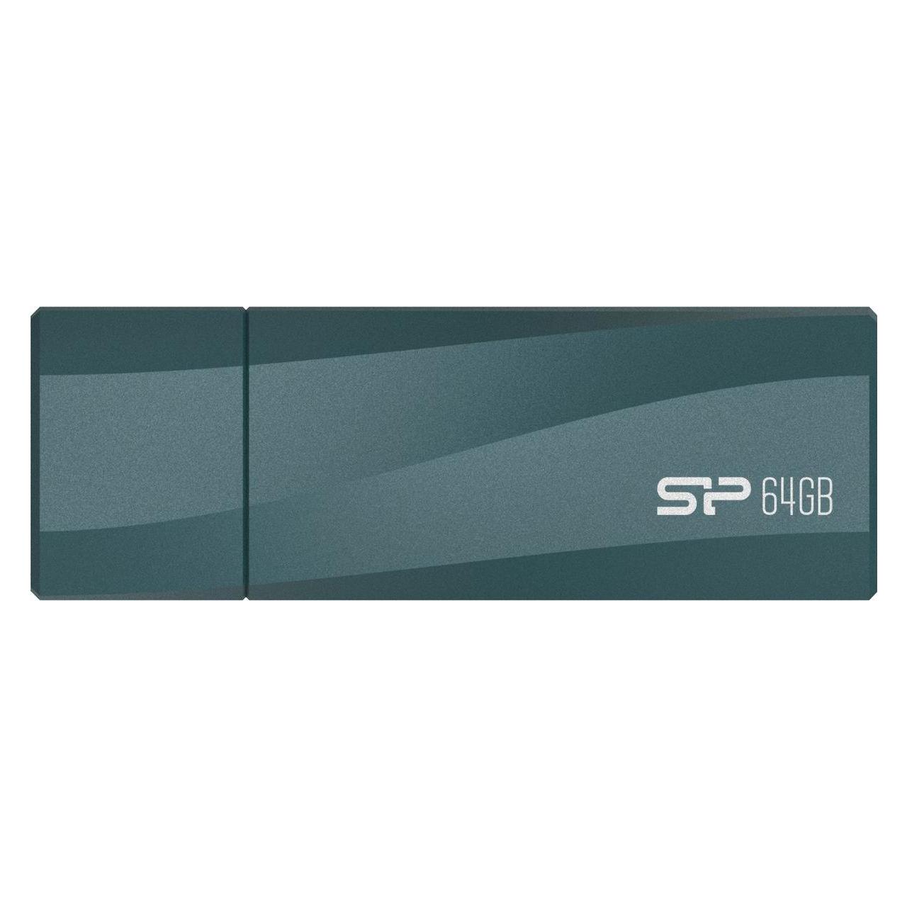 Silicon Power Pendrive Pendrive Mobile C07 64 GB USB-C 3.2 Antibakteriell Blau (64 GB, USB-C) (SP064GBUC3C07V1D)
