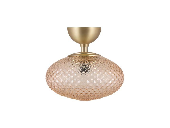 Design Deckenlampe „Jackson“ Ø 28 cm - Amber/Gold Amber, Gold Globen Lighting