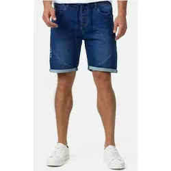INDICODE Shorts Sweat Piano, Größe S in Blau Blau