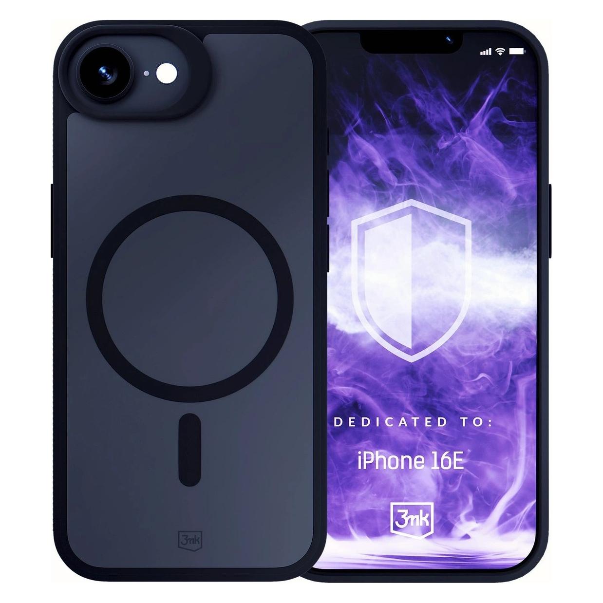 3MK Apple iPhone 16E - Smoke MagCase (Apple iPhone 16e, Apple iPhone 17e) (W-3SmoMaCa-AiPhSE4)