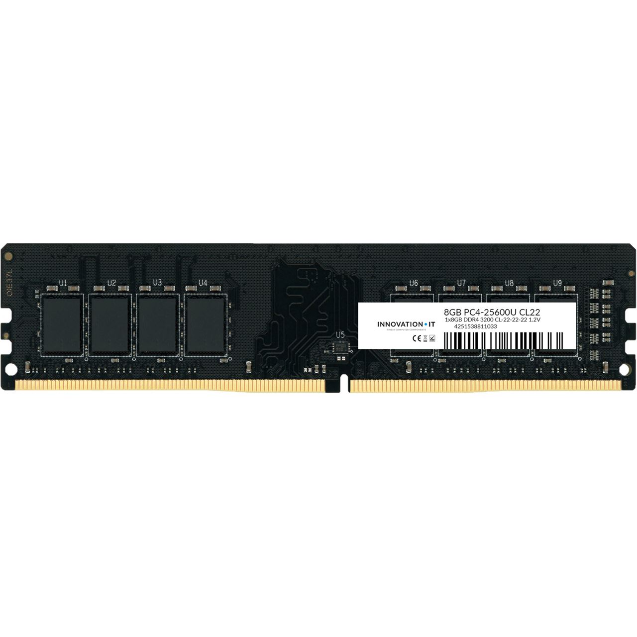8GB Innovation IT DDR4-3200 DIMM CL22 Single