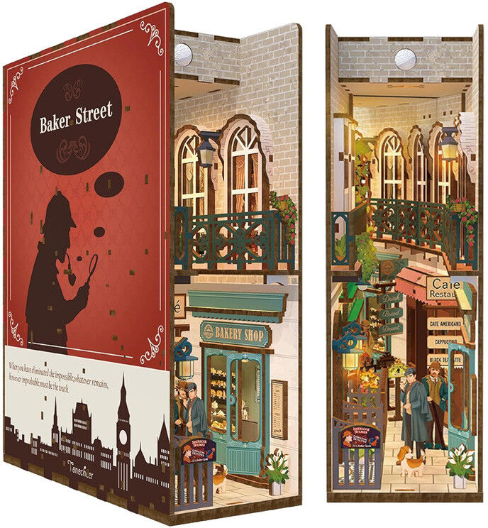 Book Nook Baker Street - Tonecheer
