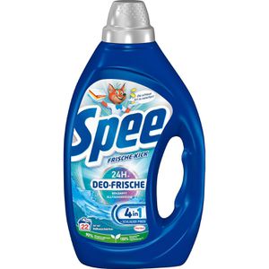Spee Waschmittel Frische Kick 4+1, Gel, 24h Deo-Frische, 2,25 Liter, Waschladungen 50