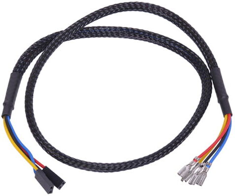 Phobya Taster/Schalter Verbindungskabel - Schwarz 60cm