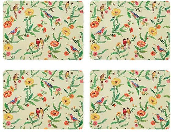 Cath Kidston Summer Birds Set of 4 Cork Backed Placemats