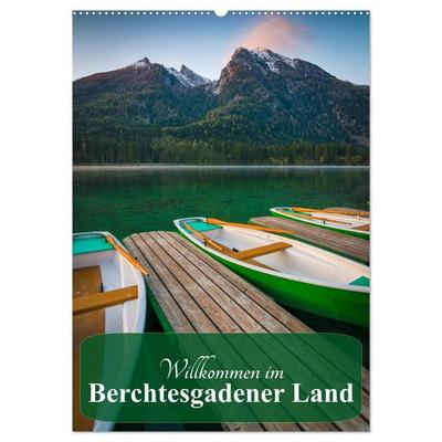 Willkommen im Berchtesgadener Land (Wandkalender 2026 DIN A2 hoch), CALVENDO Monatskalender