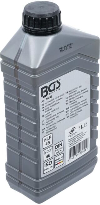 BGS Huile hydraulique minérale, 1 l ; BGS technic (71036)