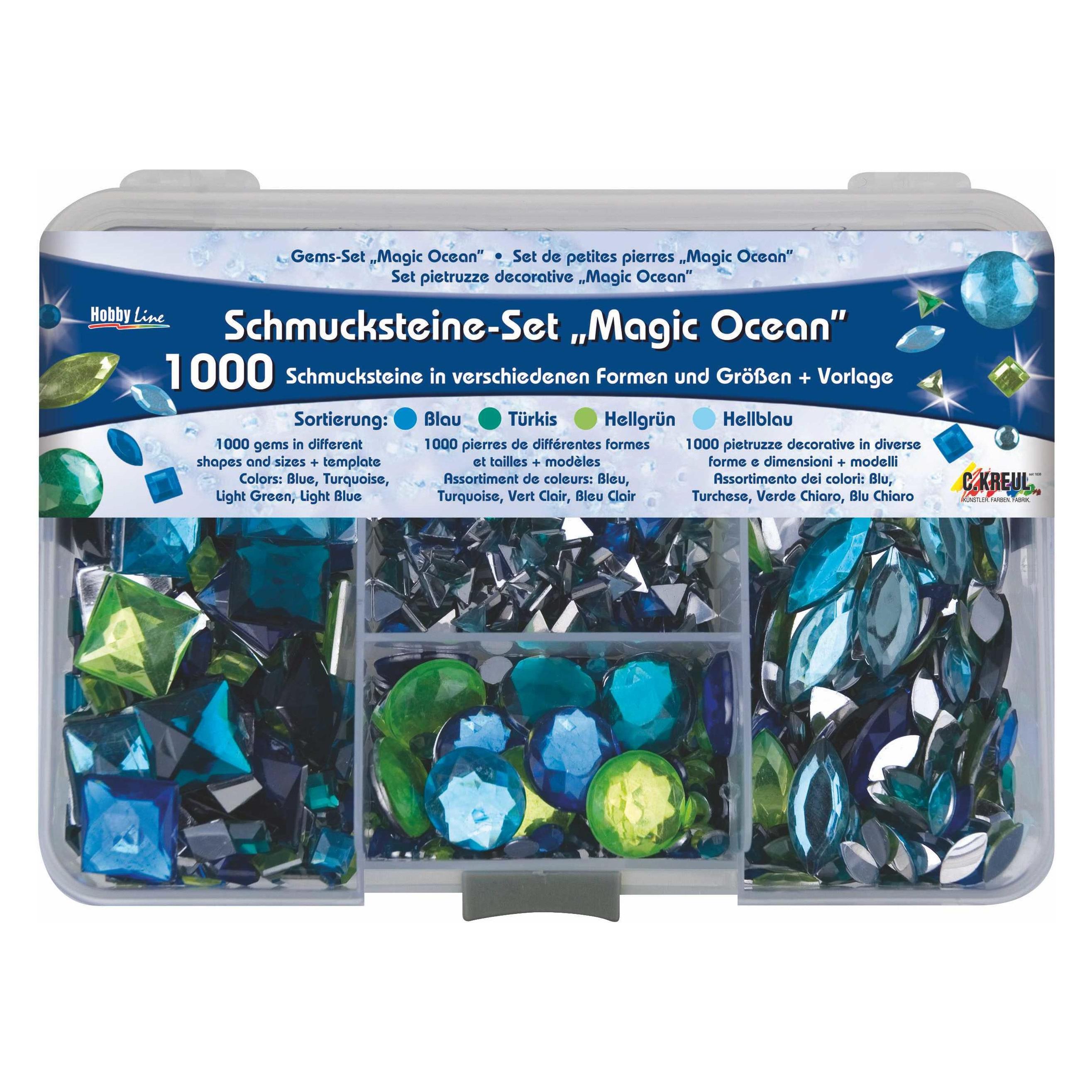 Kreul Schmucksteine Set Bunt (49644)