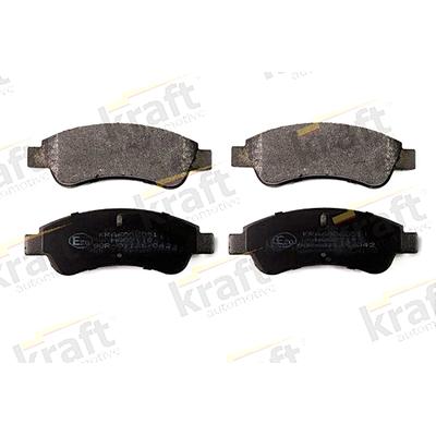 KRAFT AUTOMOTIVE Bremsbelagsatz, Scheibenbremse 6006051 Vorderachse für Peugeot