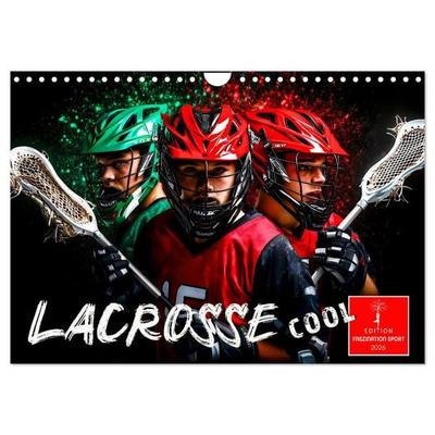 Lacrosse cool (Wandkalender 2026 DIN A4 quer), CALVENDO Monatskalender