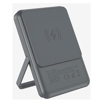 Hiksemi Hikvision Powerbank - 5000 mAh W050 Powerbank mit Halterung (Typ C, Ausgangsleistung 15 W) Grau (5000 mAh, 15 W) (73906943)