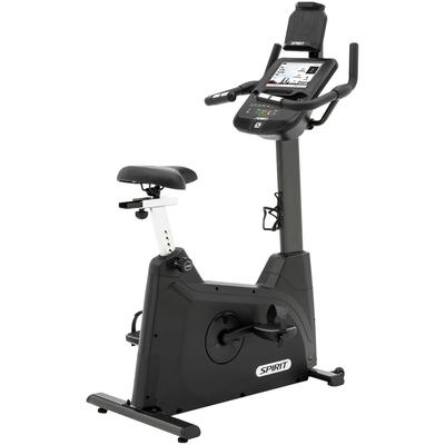 Heimtrainer SPIRIT FITNESS "Spirit Fitness Ergometer XBU55 ENT", schwarz, HeimtrainerB:55cm H:136cm L:108cm, Heimtrainer, Touchscreen mit Apps, B:55cm H:136cm L:108cm