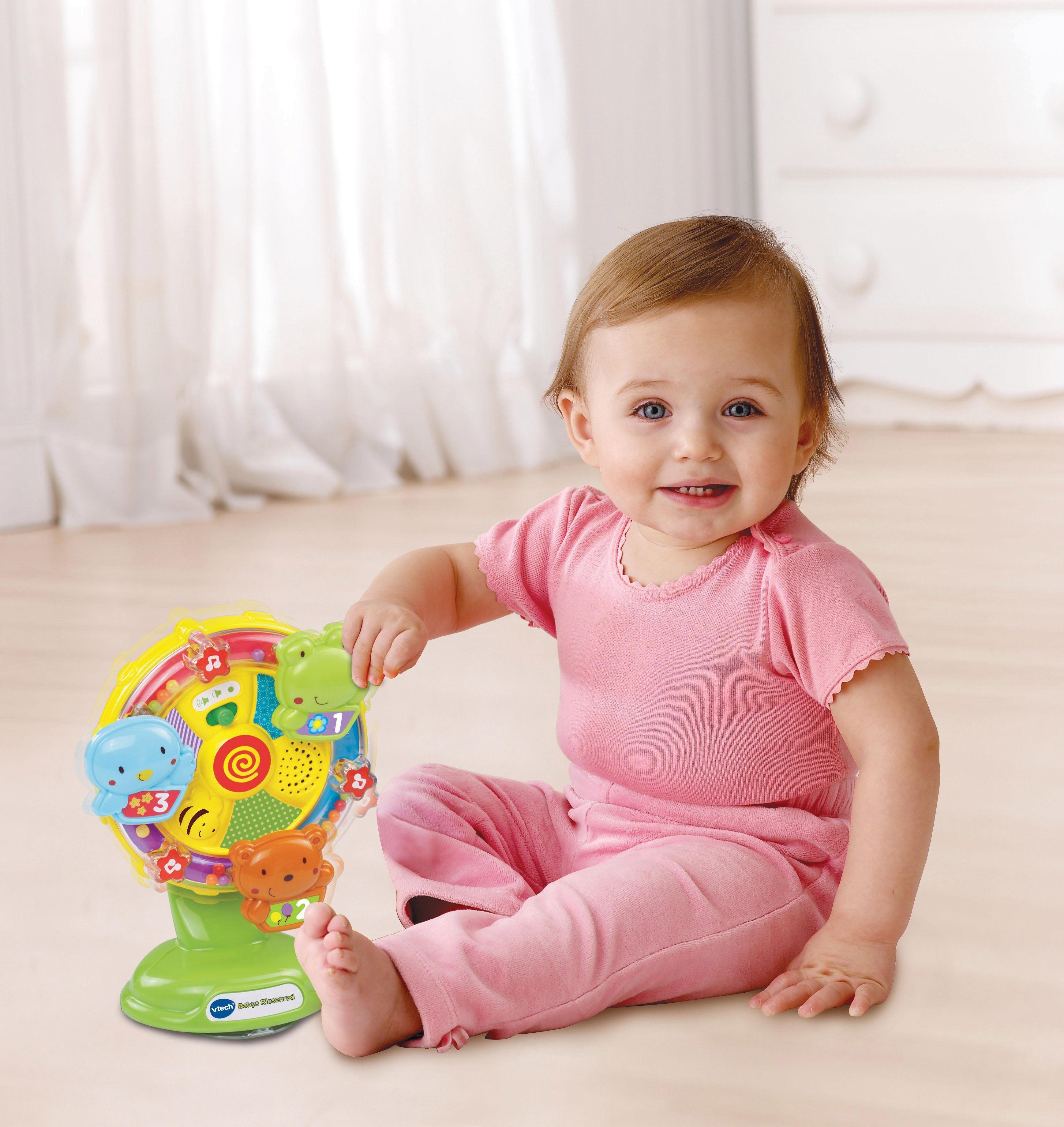 Lernspielzeug VTECH "VTechBaby, Babys Riesenrad", bunt, Lernspielzeug, KinderB:8cm H:20cm L:15cm, Lernspielzeug, B:8cm H:20cm L:15cm