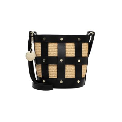 Beuteltasche TAMARIS "Beutel TAS Kirsti", Damen, Gr. B/H/T: 23cm x 21cm x 14cm 0, schwarz (schwarz 100), Polyester, Taschen Beuteltasche