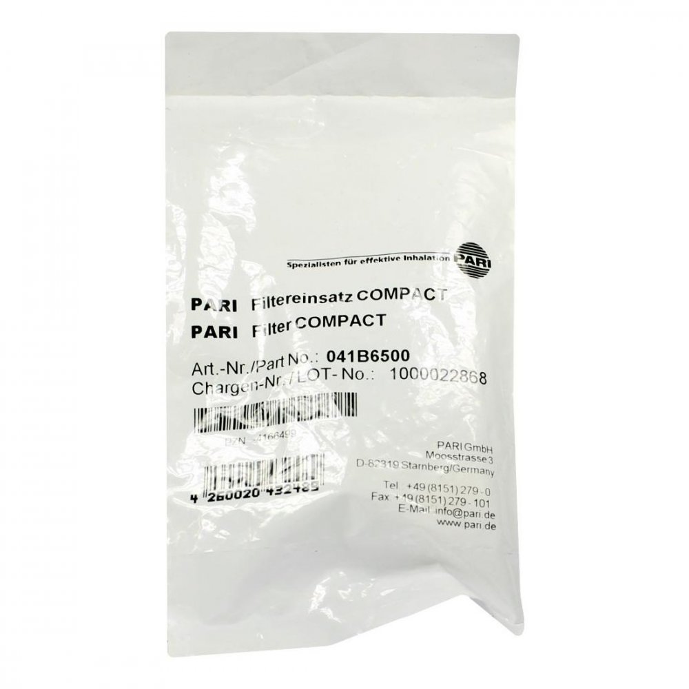 Pari GmbH Pharma -und Apothekenservice Pari Compact Filtereinsatz 04166499