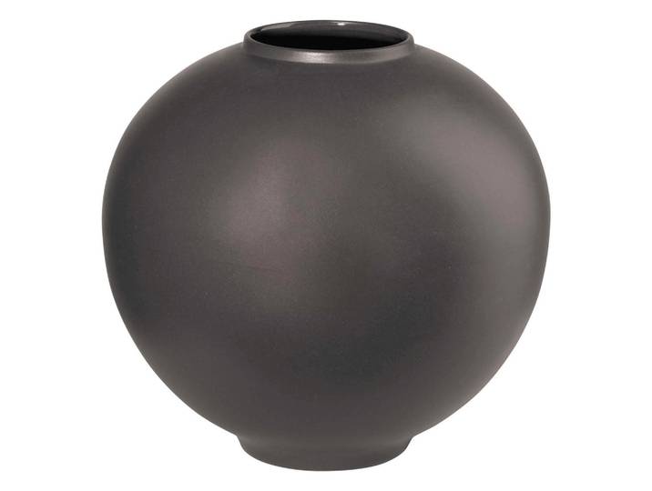 ASA Vase, Schwarz, Keramik, 17.5x16.5x17.5 cm, Dekoration, Vase, Keramikvasen