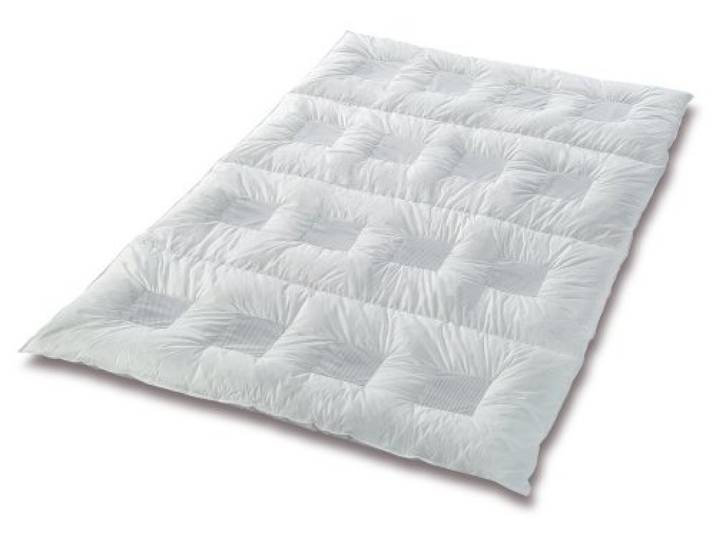 CLIMABALANCE 56495 Zudecke Premium Medium, 155 x 200 cm, 570 g, weiß
