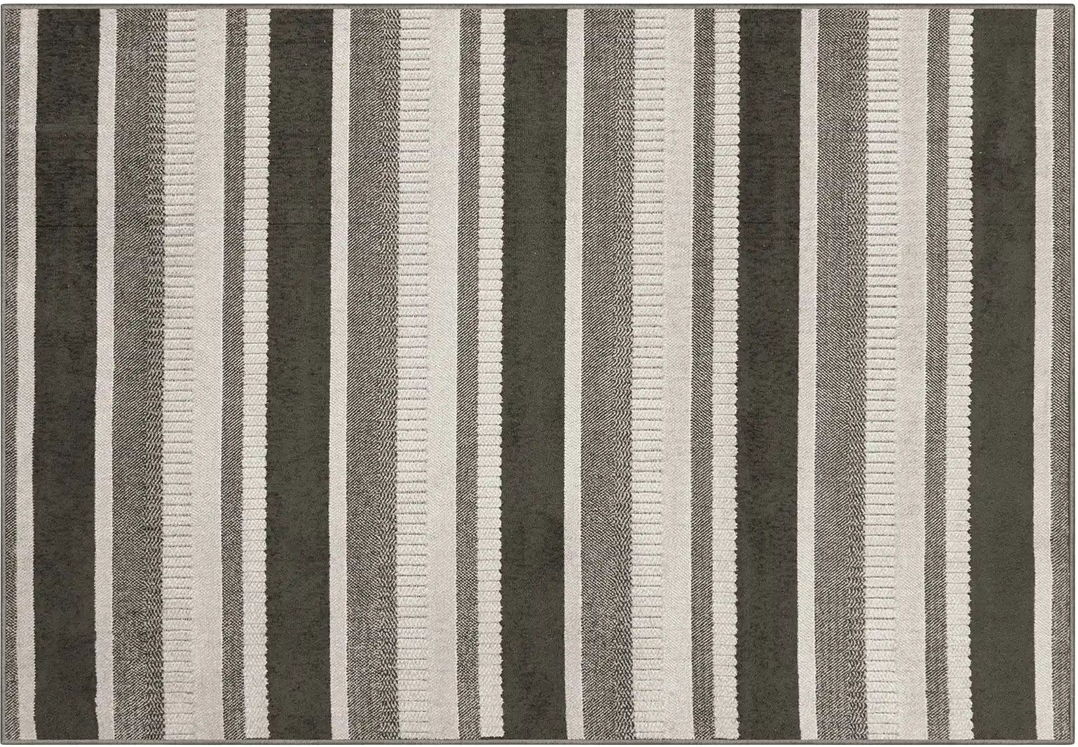 Höffner Webteppich  Soho ¦ grau ¦ Synthetische Fasern ¦ Maße (cm): B: 160
