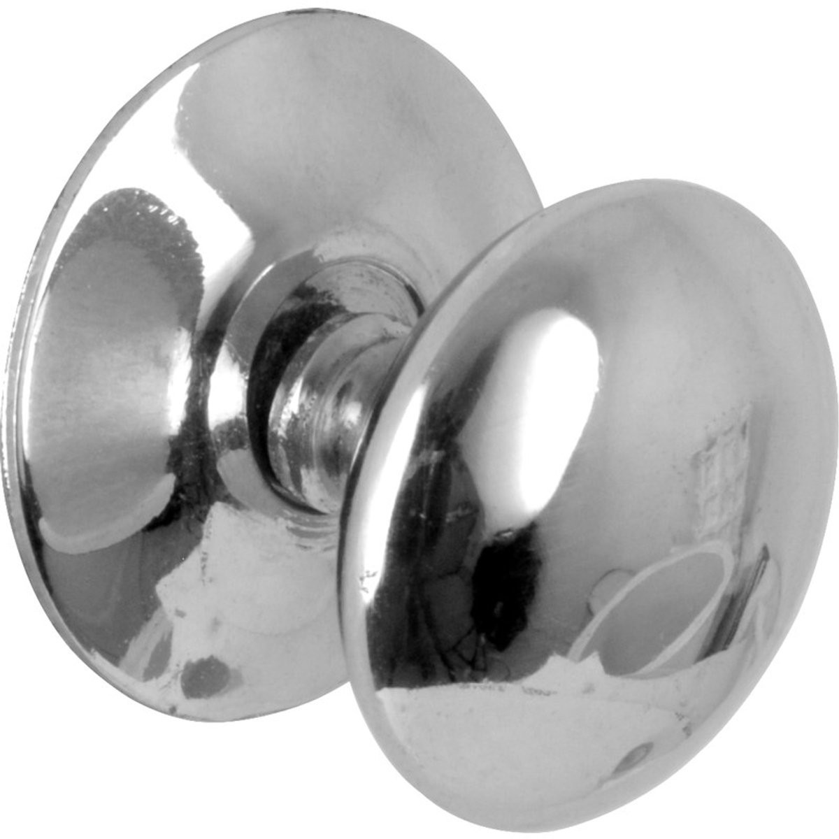 Ironmongery World Victorian Kastknop Polished Chrome 50mm