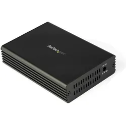 StarTech LWL/Glasfaser Medienkonverter für 1/2,5/5/10 Gbit/s-Netzwerk NBASE-T SFP auf RJ45, Data Converter