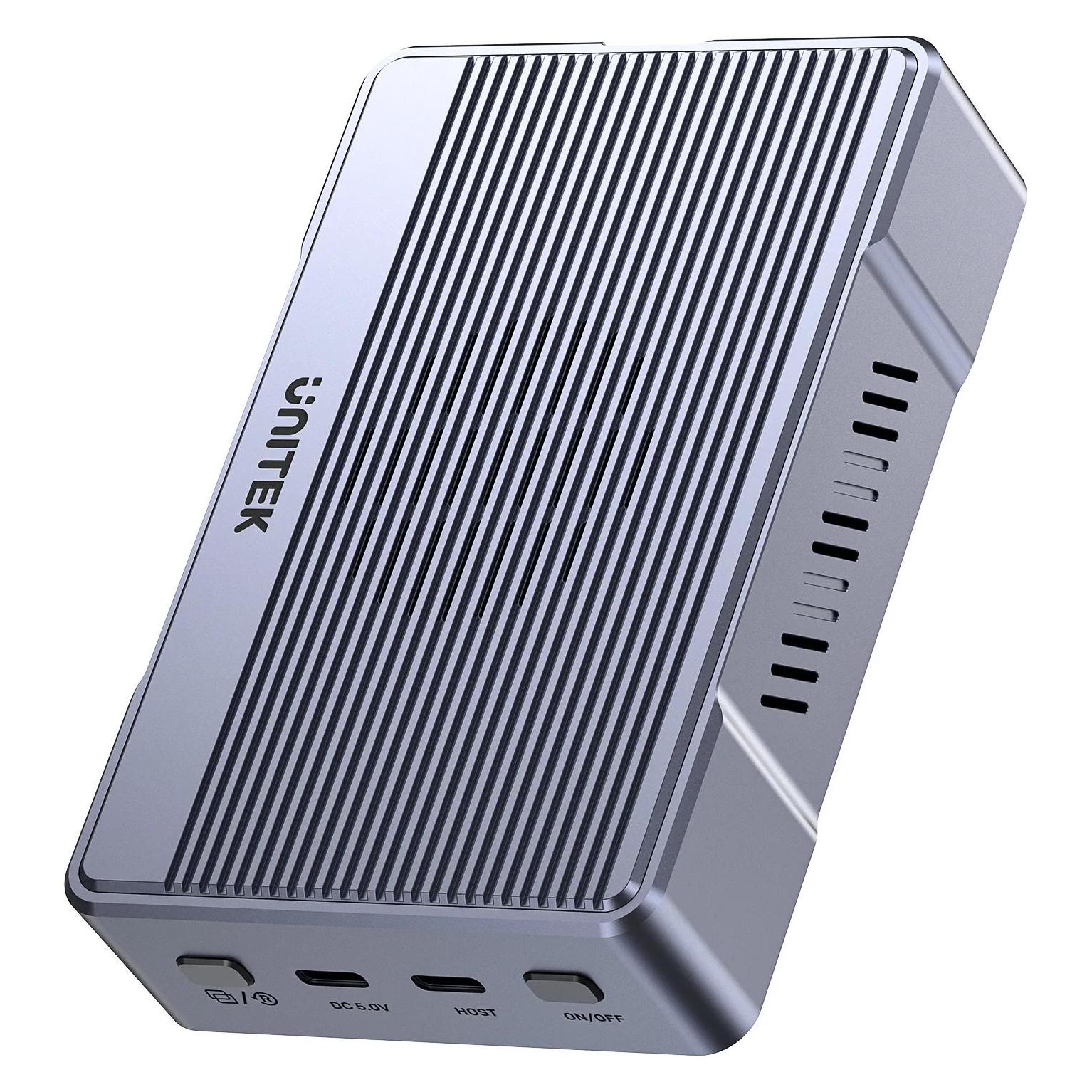 Unitek obudowa 2x M.2 20 Gb/s RAID0, RAID1 + klonowanie (M.2) (S1247AGY01)