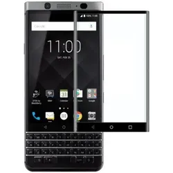 Screenguard Blackberry KeyOne Full Screen Panzerglas Schutzfolie 2.5D 9H (Blackberry KEYone), Smartphone Schutzfolie, Schwarz