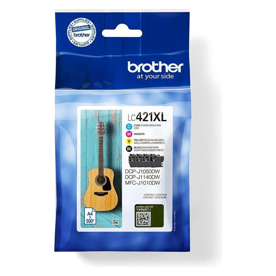 Brother Pagepack 4 Pc(S) Original (LC-421XLVAL)