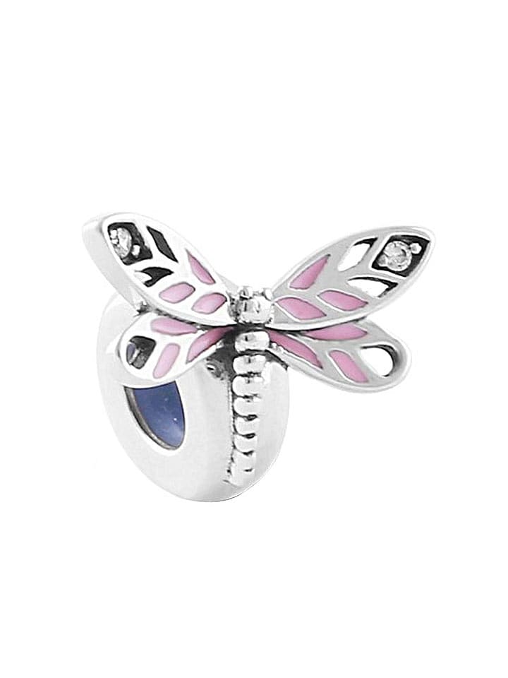 CHARM'S Silber-Bead mit Edelsteinen - onesize
