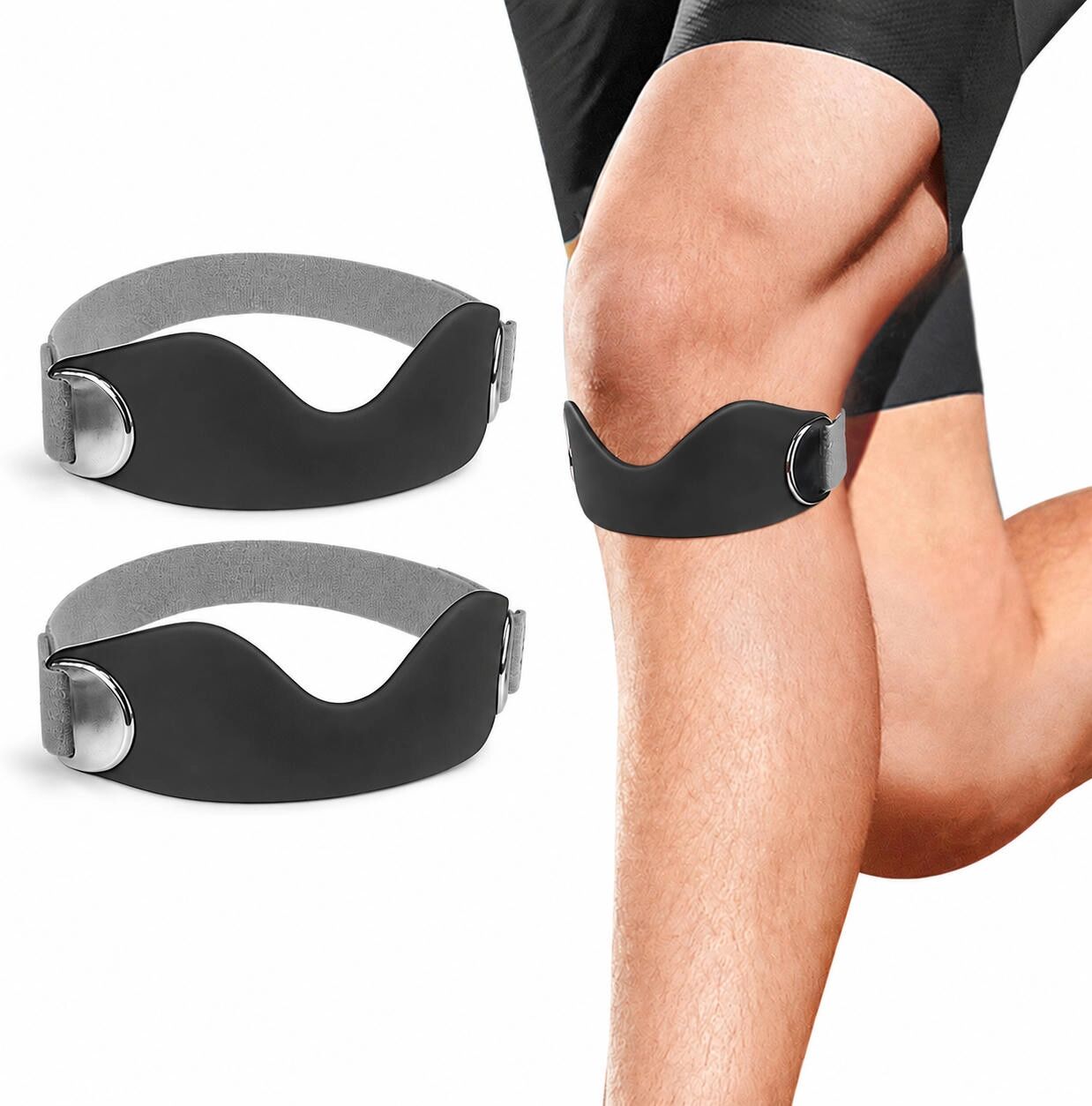 INF Verstellbare Patella-Knieorthese für Sport (1 Paar)