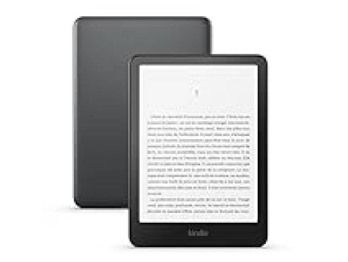 Amazon Kindle Paperwhite Signature Edition 32 Go (modèle 2024) : éclairage avant à réglage automatique, charge sans fil et autonomie de plusieurs semaines - Noir métallisé
