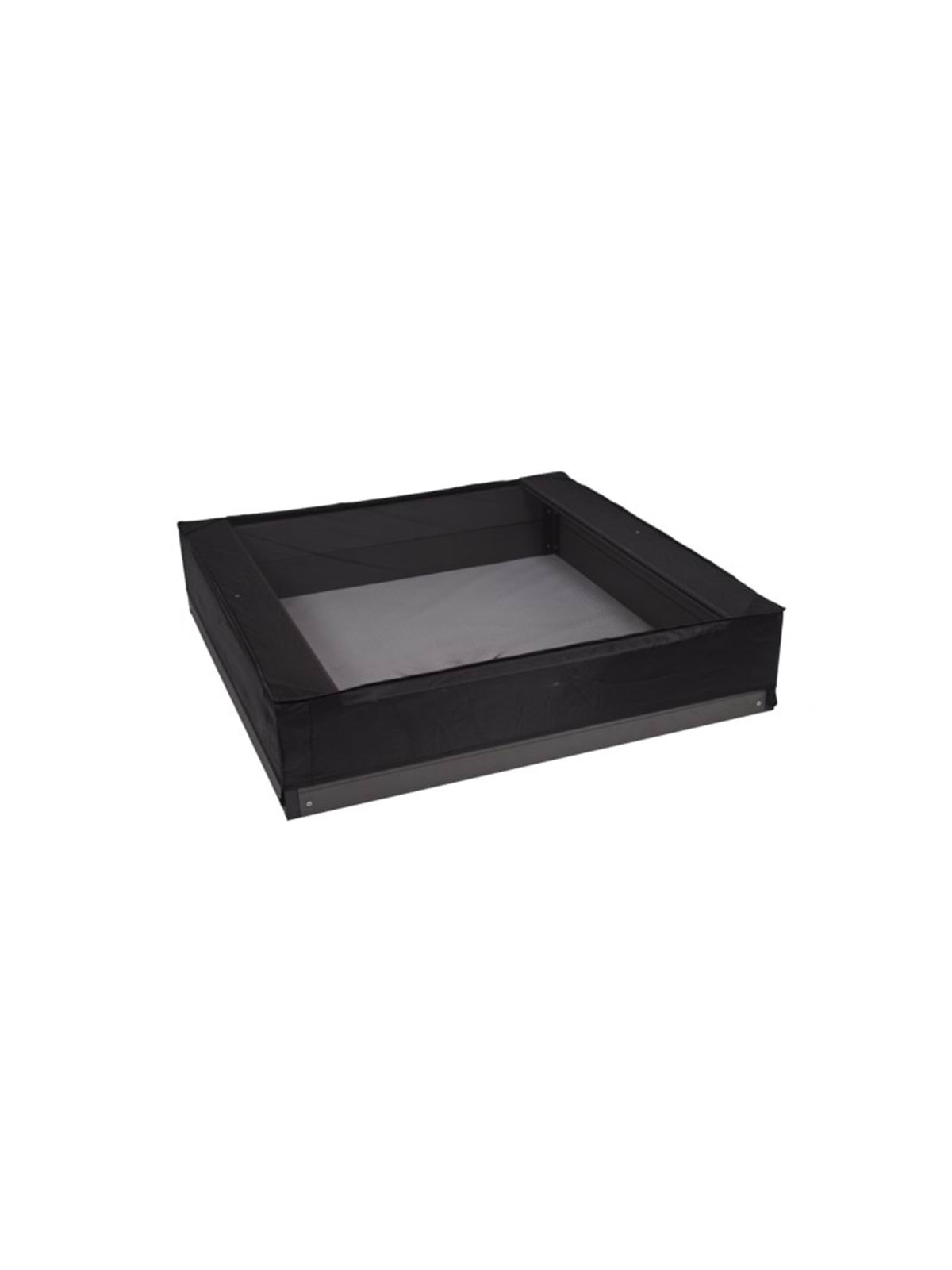 Nordic Play Sandbox meshcover 120x120x20 cm black