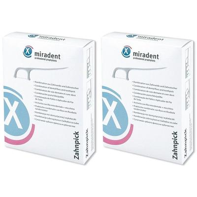 Miradent Zahn Pick x2 2x100 St