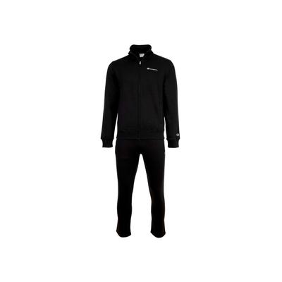 Trainingshose CHAMPION "Trainingsanzug Basic Fleece 280 Sweatsuit", Herren, Gr. M, schwarz, Hosen Trainingshose