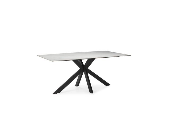 Table fixe en pierre 6 places 180x76 cm